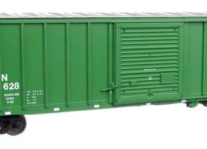 WalthersMainline 50' ACF Exterior Post Dreadnaught End Plate B Boxcar - Ready to Run, Burlington Northern #214628
