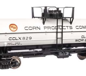 WalthersMainline 36' 10,000-Gallon Insulated Tank Car w/Large Dome, Bolted Jacket - Ready to Run, Corn Products Company CCLX #829