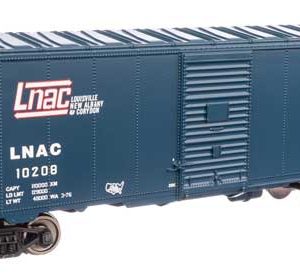 WalthersMainline 40' Association of American Railroads Modernized 1948 Boxcar - Ready to Run, Louisville, New Albany & Corydon LNAC #10208