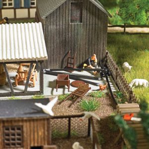 Busch Gmbh & Co Kg Cart Set, Wheelbarrow, Dolly, 2 Hand Trucks, Small Wood Cart