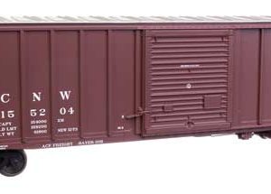 WalthersMainline 50' ACF Exterior Post Dreadnaught End Plate B Boxcar - Ready to Run, Chicago & North Western(TM) #155204