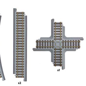 WalthersTrainline Power-Loc Track(TM), Figure 8 Expander Set