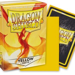 Dragon Shield Sleeves: Standard Matte - Yellow 100CT