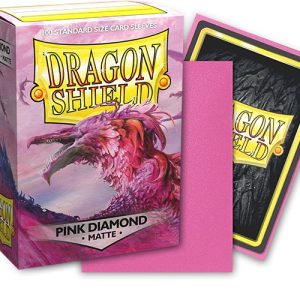 Dragon Shield Sleeves: Standard Matte - Pink Diamond 100CT