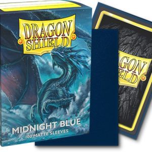 Dragon Shield Sleeves: Standard Matte - Midnight Blue 100CT