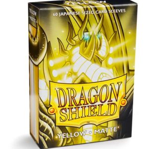 Dragon Shield Sleeves: Japanese Matte - Yellow 60CT
