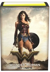 Dragon Shield Sleeves: Standard Matte Art Justice League - Wonder Woman 100CT