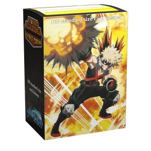 Dragon Shield Sleeves: Standard Textured Art My Hero Academia - Bakugo 100CT