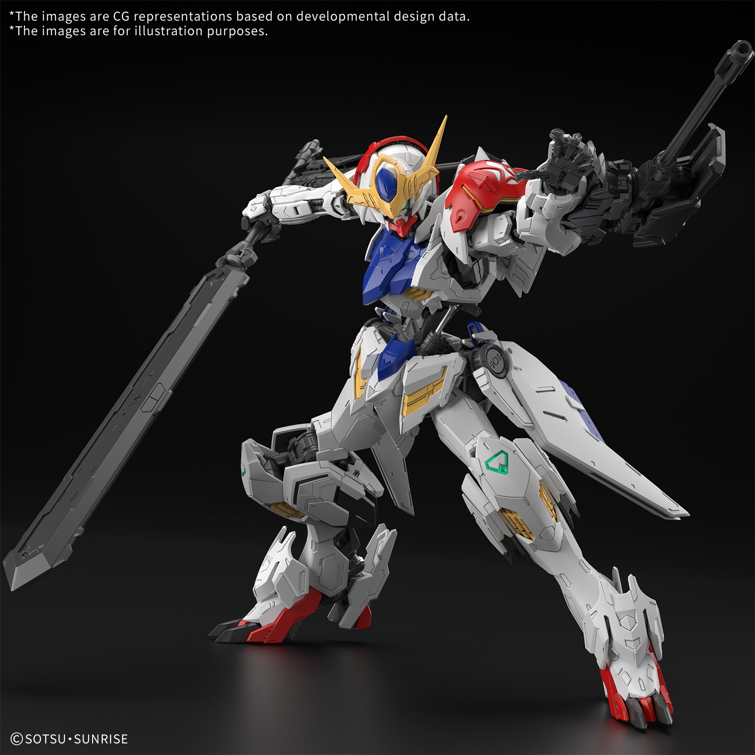Bandai: Master Grade 1/100 Gundam Barbatos Lupus (Pre-Order) - Image 3