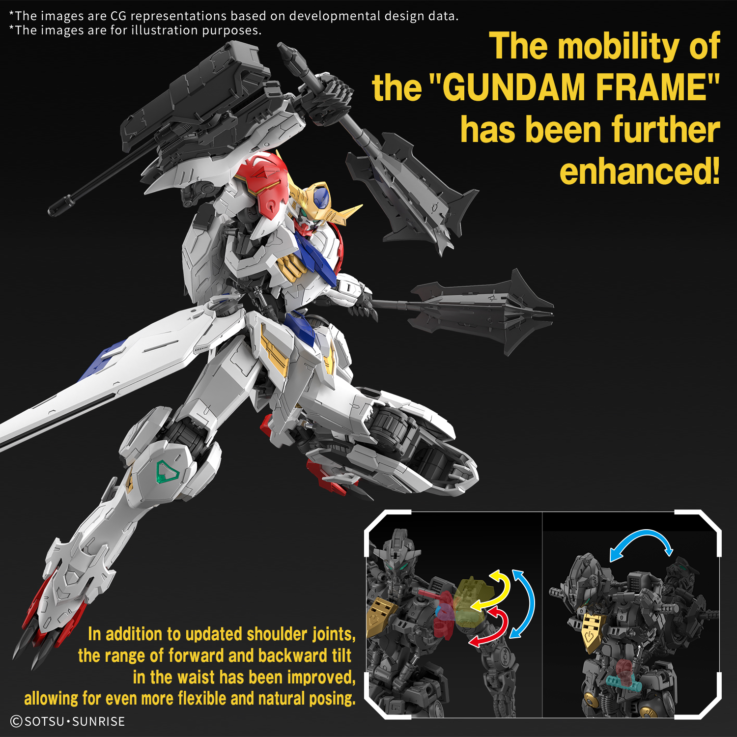 Bandai: Master Grade 1/100 Gundam Barbatos Lupus (Pre-Order) - Image 2