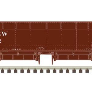 Atlas 70-Ton Hart Ballast Car - Ready to Run - Master(R) -- Denver & Rio Grande Western 25033 (Boxcar Red, white)