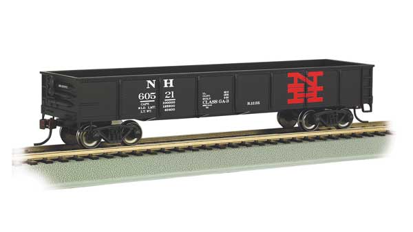 Bachmann Industries 40' Gondola - Ready to Run - Silver Series(R) -- New Haven #60521