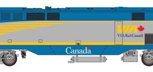 WalthersMainline GE P42 Locomotive - Sound and DCC,VIA #901, (Pre-Order)