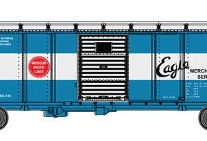 WalthersMainline 40' Steel Boxcar with Murphy Ends - Ready to Run, Missouri Pacific #48300, (Pre-Order)