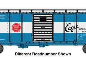WalthersMainline 40' Steel Boxcar with Murphy Ends - Ready to Run, Missouri Pacific #48306, (Pre-Order)