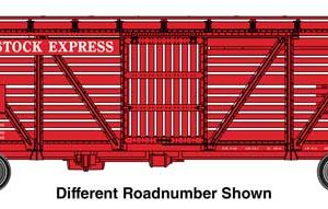 WalthersMainline 40' Wood Stock Car with Dreadnaught ends - Ready to Run, Swift #3484, (Pre-Order)