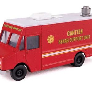 Walthers SceneMaster Morgan Olson(R) Route Star Van, Fire Dept Canteen, (Pre-Order)