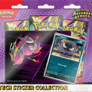 Pokémon Mega Evolutions 2.5 Ascended Heroes Tech Sticker Collection Non-Assorted
