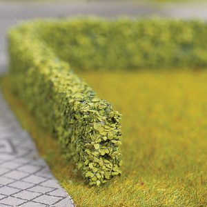 Walthers SceneMaster Short Hedges, Light Green 19-5/8 x 3/8 x 1/4" 50 x .8 x .6cm