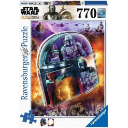 Star Wars: The Mandalorian - Helmet 770 Piece Puzzle
