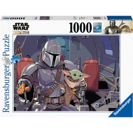 Star Wars: The Mandalorian 1000 Piece Puzzle