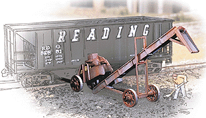 Walthers Cornerstone Old-Time Coal Conveyor 3-Pack