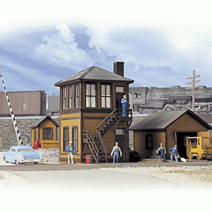 Walthers Cornerstone Trackside Structures Set