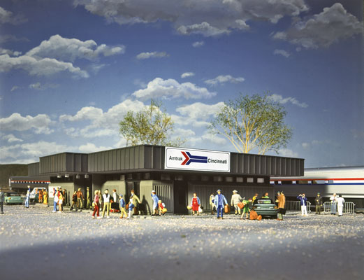 Walthers Cornerstone Amtrak(R) Station