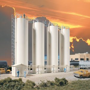 Walthers Cornerstone Plastic Pellet Transfer Facility