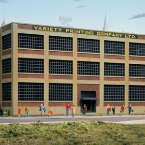 Walthers Cornerstone Variety Printing Background Building