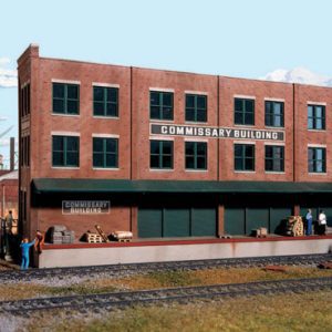 Walthers Cornerstone Commissary/Freight Transfer Background Building