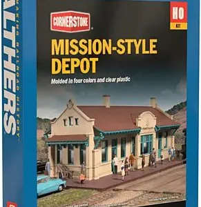 Walthers Cornerstone Mission-Style Depot