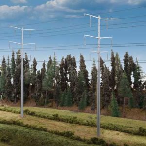 Walthers Cornerstone Modern High Voltage Transmission Towers - Kit