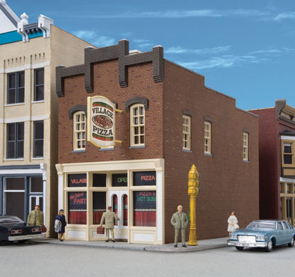Walthers Cornerstone Village Pizza