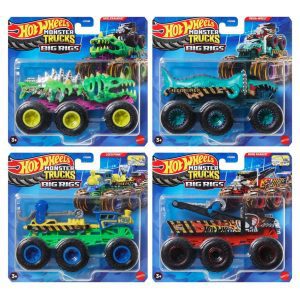 Hot Wheels: Monster Trucks: Big Rigs Assortment (4)