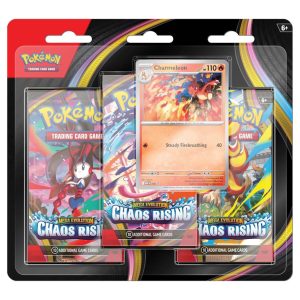 Pokémon TCG: Mega Evolution 4: Chaos Rising: 3-Booster Blister Pre-Order