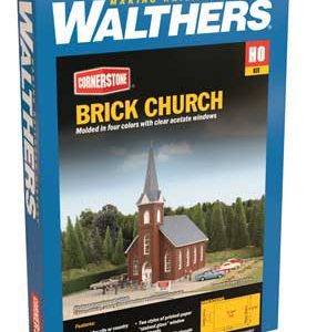 Walthers Cornerstone Brick Church