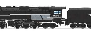4-6-6-4 Challenger Late Version - Sound, DCC and Smoke - Paragon4, Denver & Rio Grande Western #3805 (Coal Tender, black, graphite)