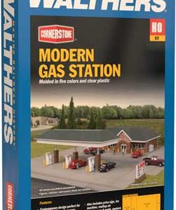 Walthers Cornerstone Modern Gas Station