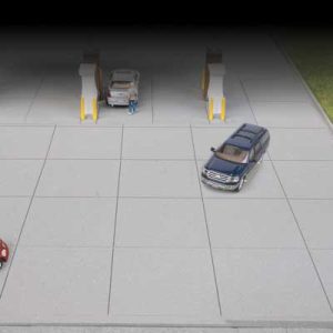 Walthers Cornerstone Gas Station Concrete Parking Lot