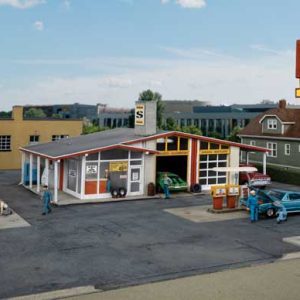 Walthers Cornerstone Vintage Gas Station