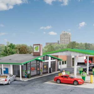 Walthers Cornerstone Modernized Gas Station
