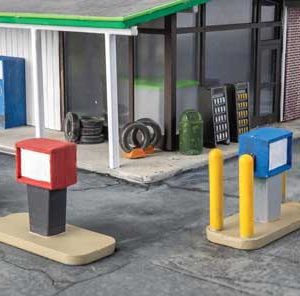 Walthers Cornerstone Gas Station Details