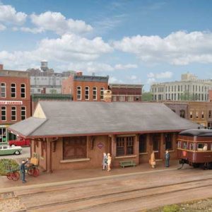 Walthers Cornerstone Pennsylvania System Brick Combination Station