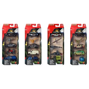 Matchbox: Jurassic World: 5-pack Assortment (12)