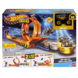 Hot Wheels: Monster Trucks: Loop & Flip Trophy Challenge