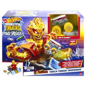 Hot Wheels: Monster Trucks: Power Smashers 5 Alarm's Tower Smash Out