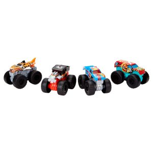 Hot Wheels: Monster Trucks: Lights & Sounds Hero Trucks Assortment (4)