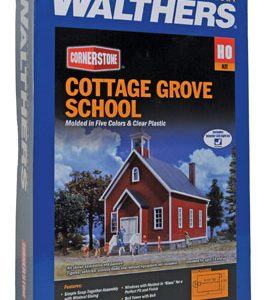 Walthers Cornerstone Cottage Grove School