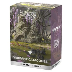 Deck Protector: Art: Dual Matte: Magic the Gathering: Landfall Series: Verdant Catacomb